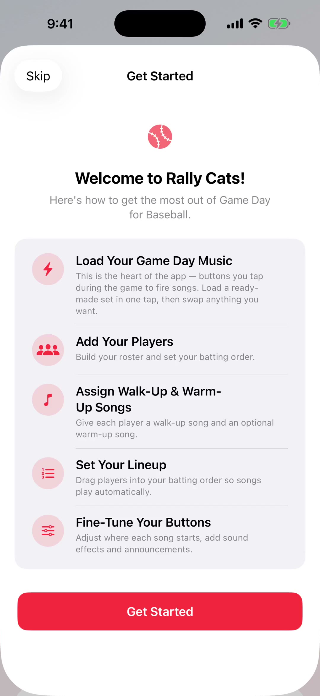 Team Setup